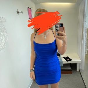 Mini dress bought for prom and never worn.